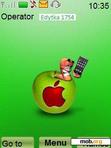 Download mobile theme apple funny