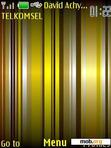 Download mobile theme Golden Stripes