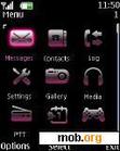 Download mobile theme Pink And Black