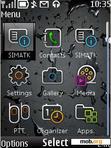 Download mobile theme black animated