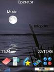 Download mobile theme Night River