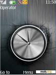 Download mobile theme BMW clock