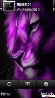 Download mobile theme Purrple Lion King