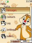 Download mobile theme Chip n Dale Clock