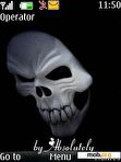 Download mobile theme ANIMATED SCULL