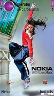 Download mobile theme Nokia Dance