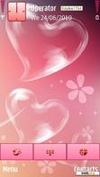 Download mobile theme love bubble