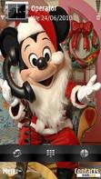 Скачать тему Christmas Santa Mickey