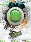 Download mobile theme Dual clock