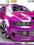 Download mobile theme Purple Car With Tone