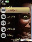 Download mobile theme Dead Silence Clock