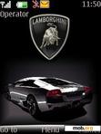 Download mobile theme Lamborghini Silver