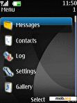 Download mobile theme Noir S40