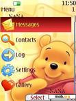 Download mobile theme Winnie Clock