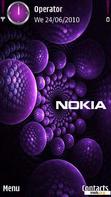 Download mobile theme Nokia Purple