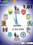 Скачать тему premier league clock