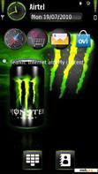 Скачать тему monster energy