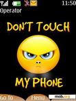 Скачать тему Dont Touch My Phone