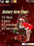 Download mobile theme new year count down