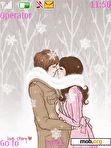 Download mobile theme Xmas Couple