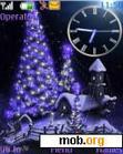 Download mobile theme silent xmas clock