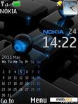 Download mobile theme Nokia Calendar Clock