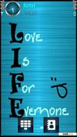 Download mobile theme Life is Love