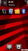 Download mobile theme X6 Red