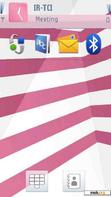 Download mobile theme Stripes Pink