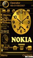 Download mobile theme NOKIA CLOCK