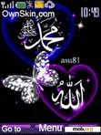 Download mobile theme ALLAH C.C .MUHAMMED S.A.W. islamic theme