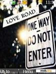 Скачать тему Love Road