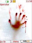 Download mobile theme Blood Hand