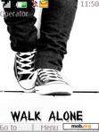 Download mobile theme Walk Alone