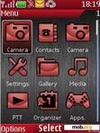 Download mobile theme red black abstract