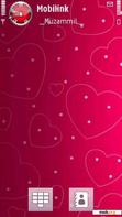 Download mobile theme 3D Hearts