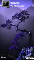 Скачать тему Absolutely Blue Nature Tree