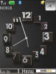 Download mobile theme Metal Clock