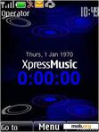 Скачать тему Xpress Music Blue