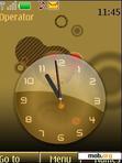 Download mobile theme Analog clock anim