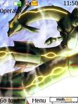 Download mobile theme Pokemon Rayquaza