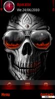 Скачать тему cool skull