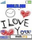 Download mobile theme i love u