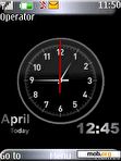 Download mobile theme BLACK CLOCK