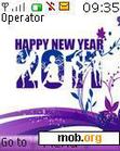 Download mobile theme happy new year 2011