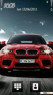 Download mobile theme red BMW