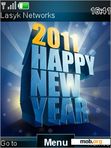 Download mobile theme New Year 2011