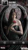 Скачать тему Absolutely Dark Angel