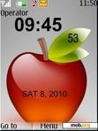 Скачать тему Apple Clock With Tone