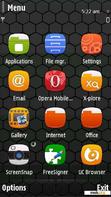 Download mobile theme black transperent